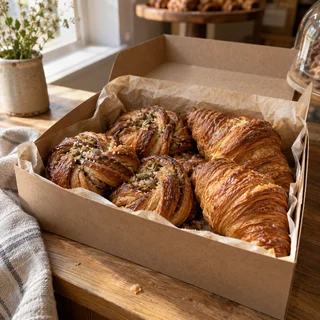Morning Fold’s pastry selection